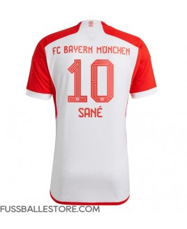 Günstige Bayern Munich Leroy Sane #10 Heimtrikot 2023-24 Kurzarm